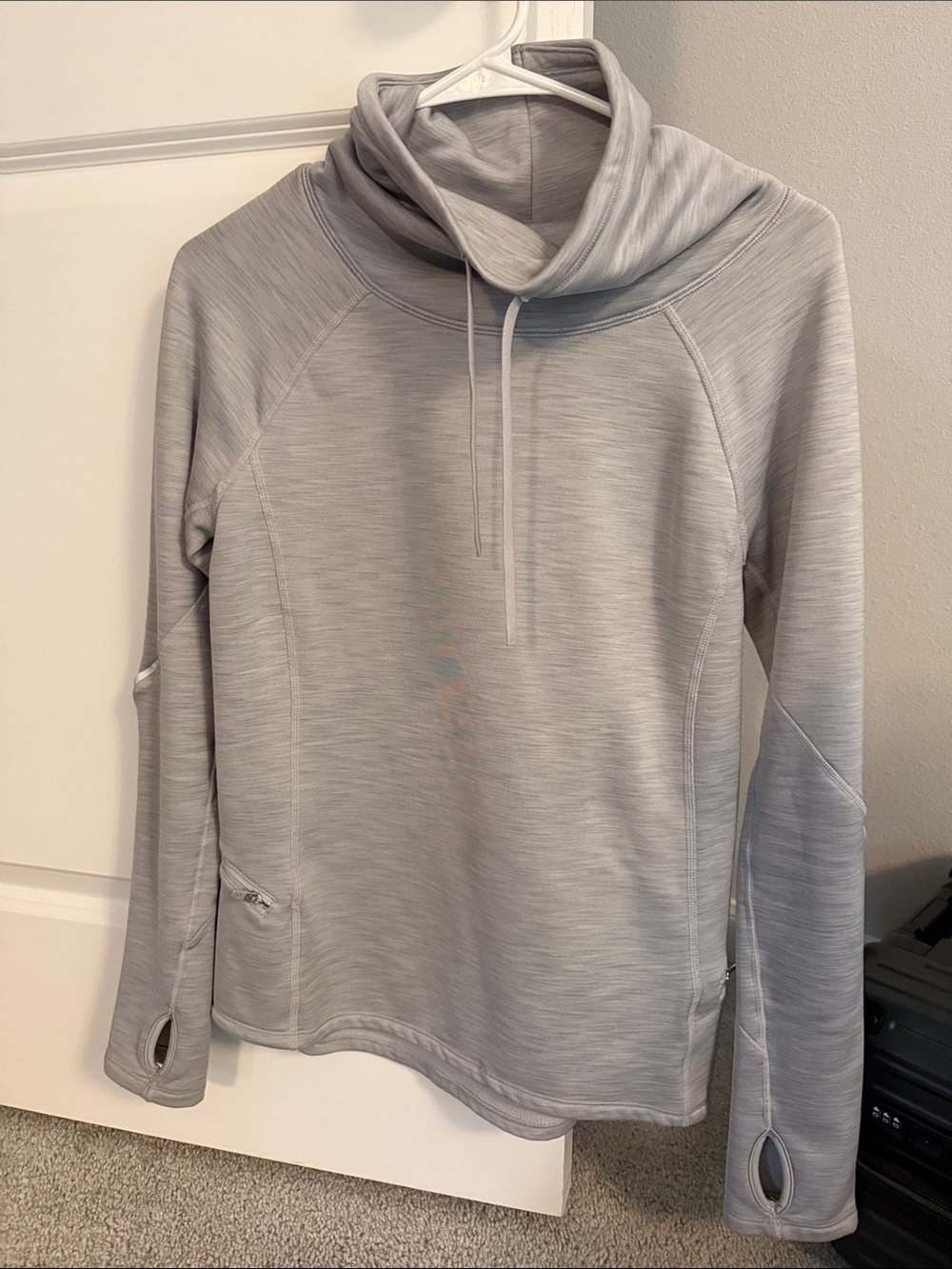 GAP Light Gray Cowl Neck Pullover Sweater